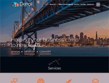 Tablet Screenshot of denalidatasystems.com